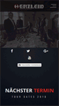 Mobile Screenshot of herzleid-musik.de